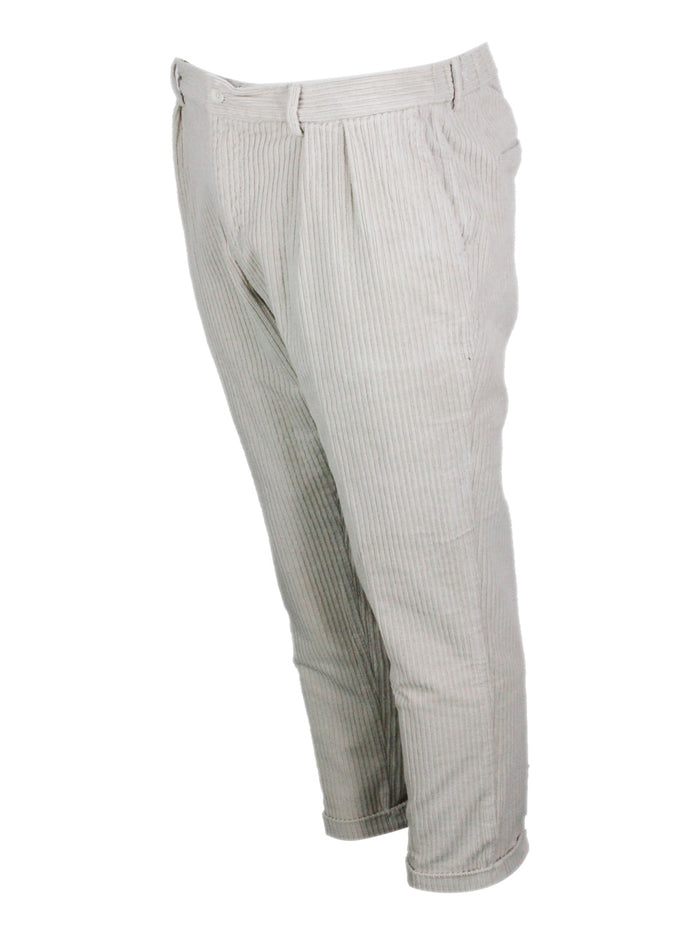 04651-A TRIP IN A BAG Trousers Beige 97co 3ea