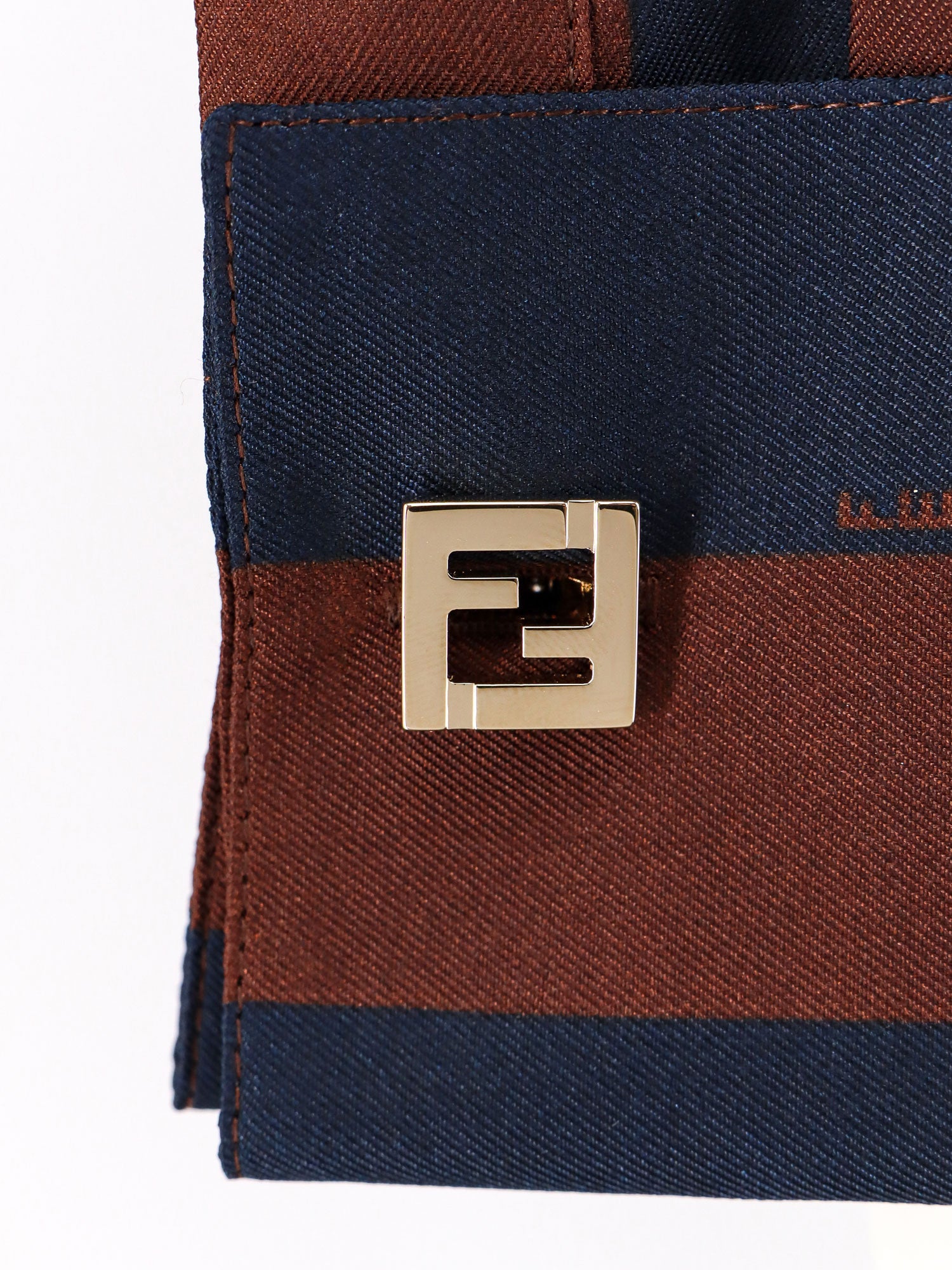 Fendi Shirts Brown Seta