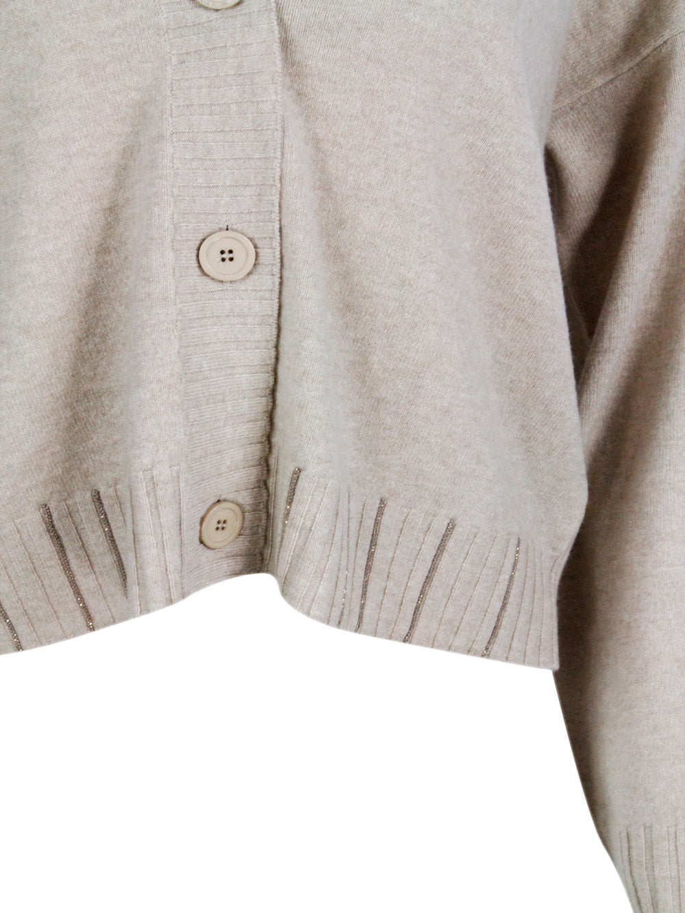 Fabiana Filippi Sweaters Beige 75wv 15se 10ws