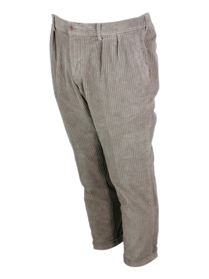 04651-A TRIP IN A BAG Trousers Beige 97co 3ea