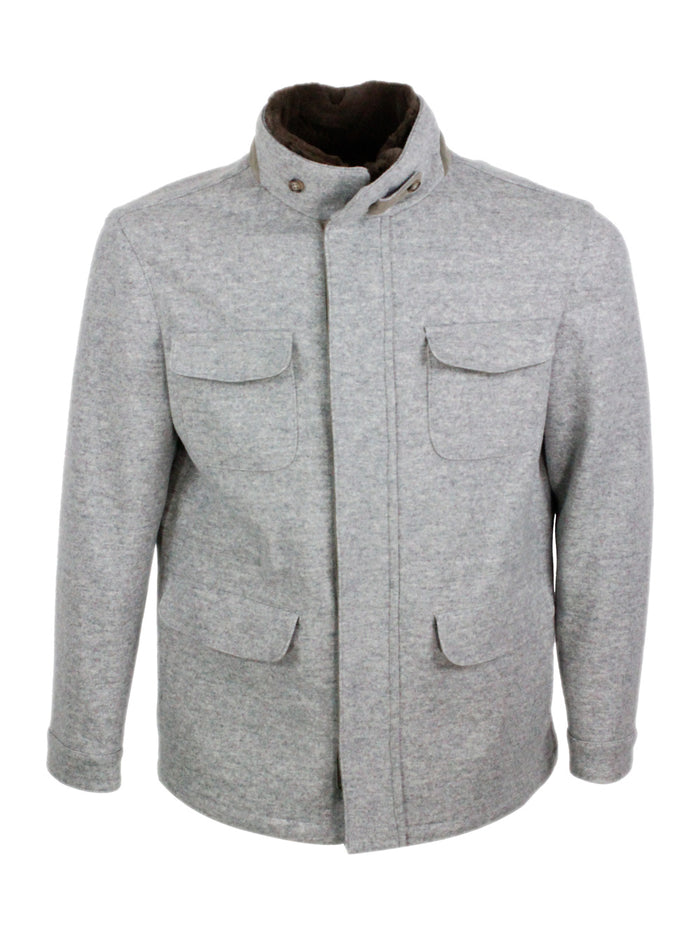 Barba Napoli Jackets Grey 90wv 10ws