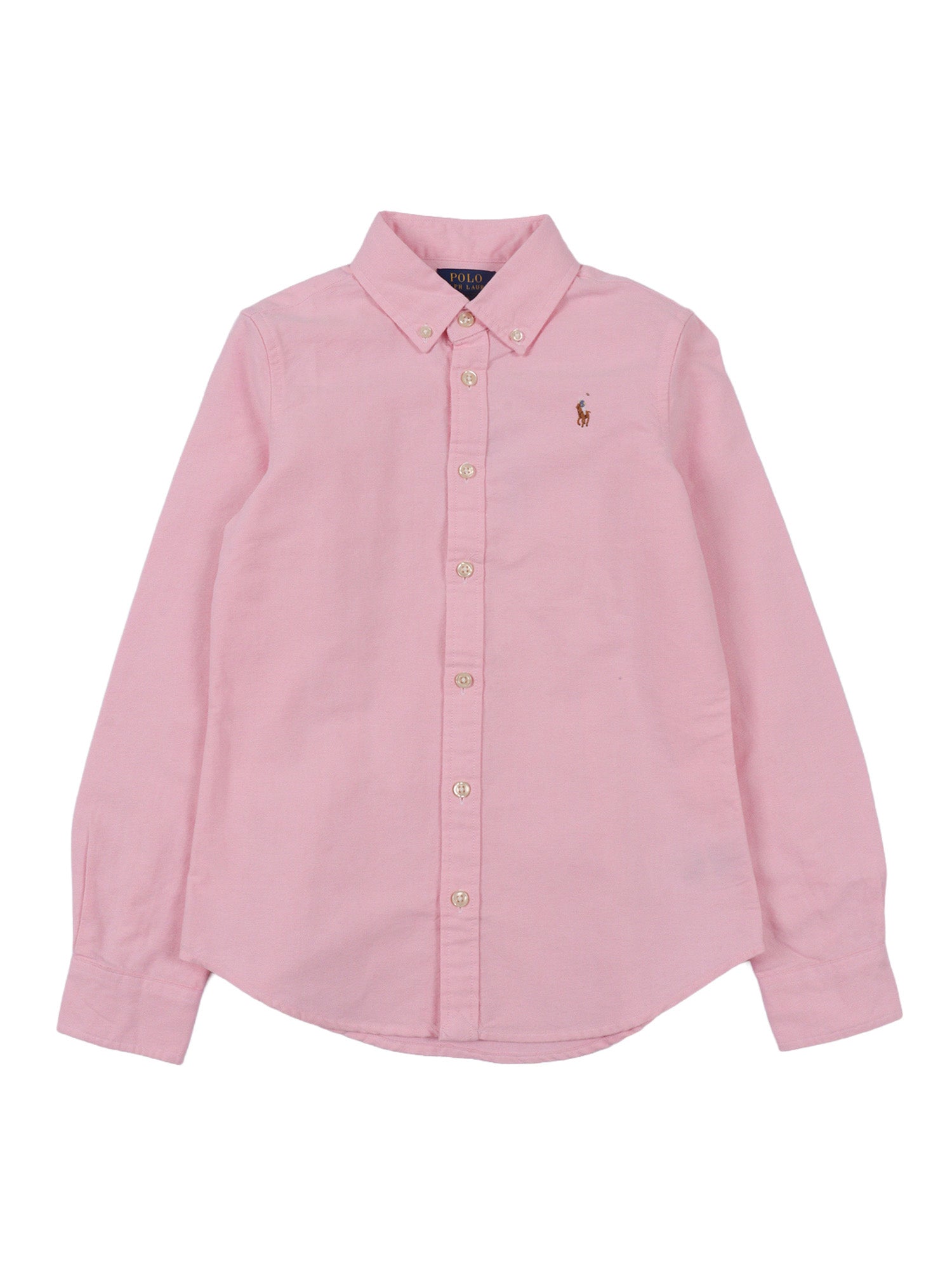 TRINETTEOX-SHIRTS-BUTTON FRONT SHIRT Pink Cotton