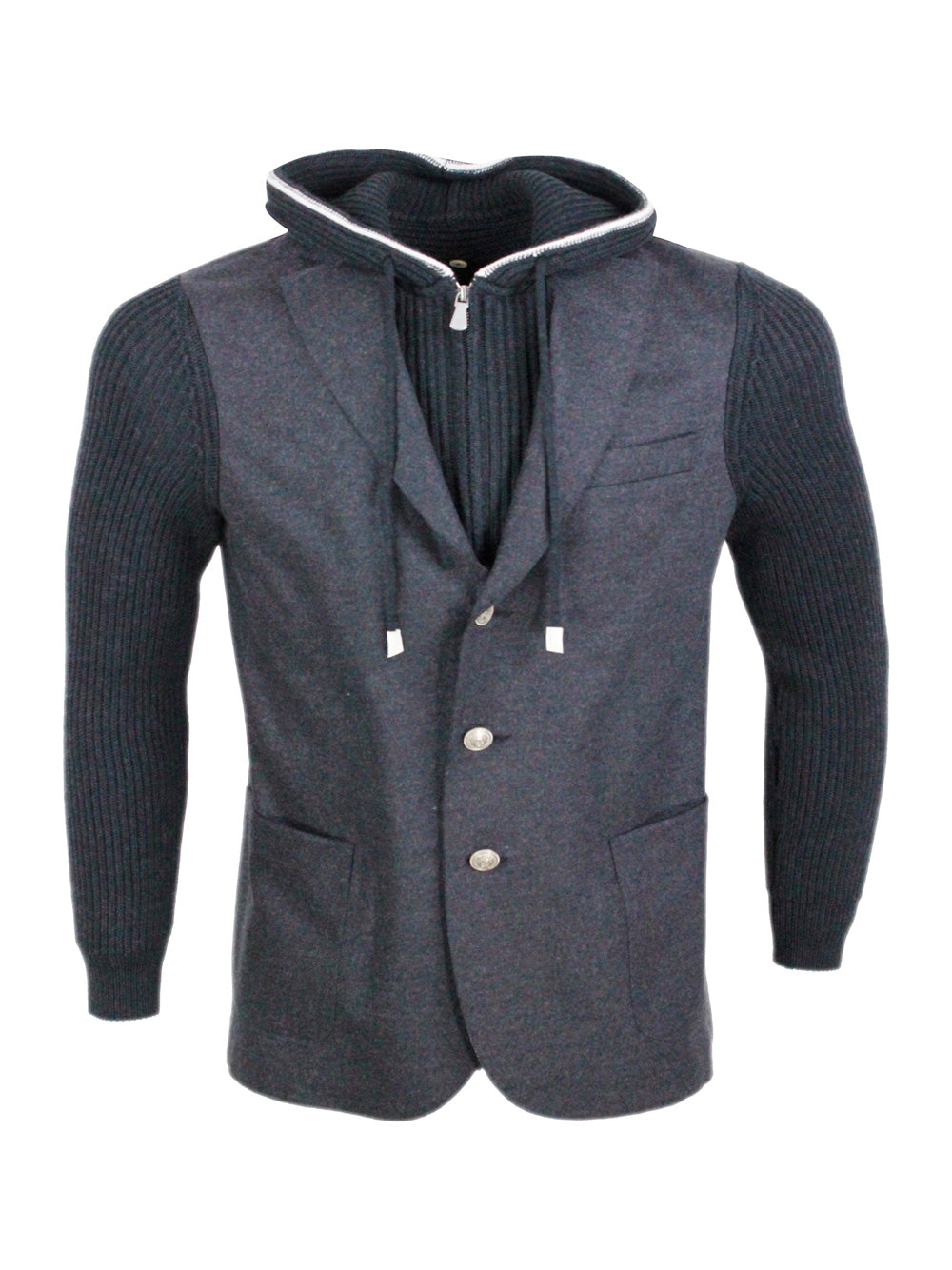 Eleventy Jackets Grigio Antracite 100wv