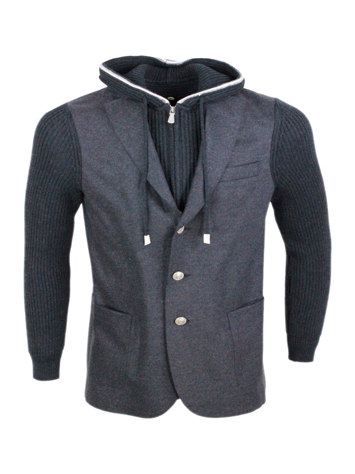 Eleventy Jackets Grigio Antracite 100wv