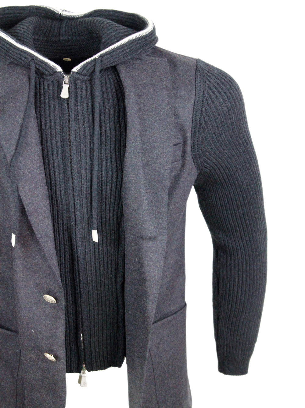Eleventy Jackets Grigio Antracite 100wv