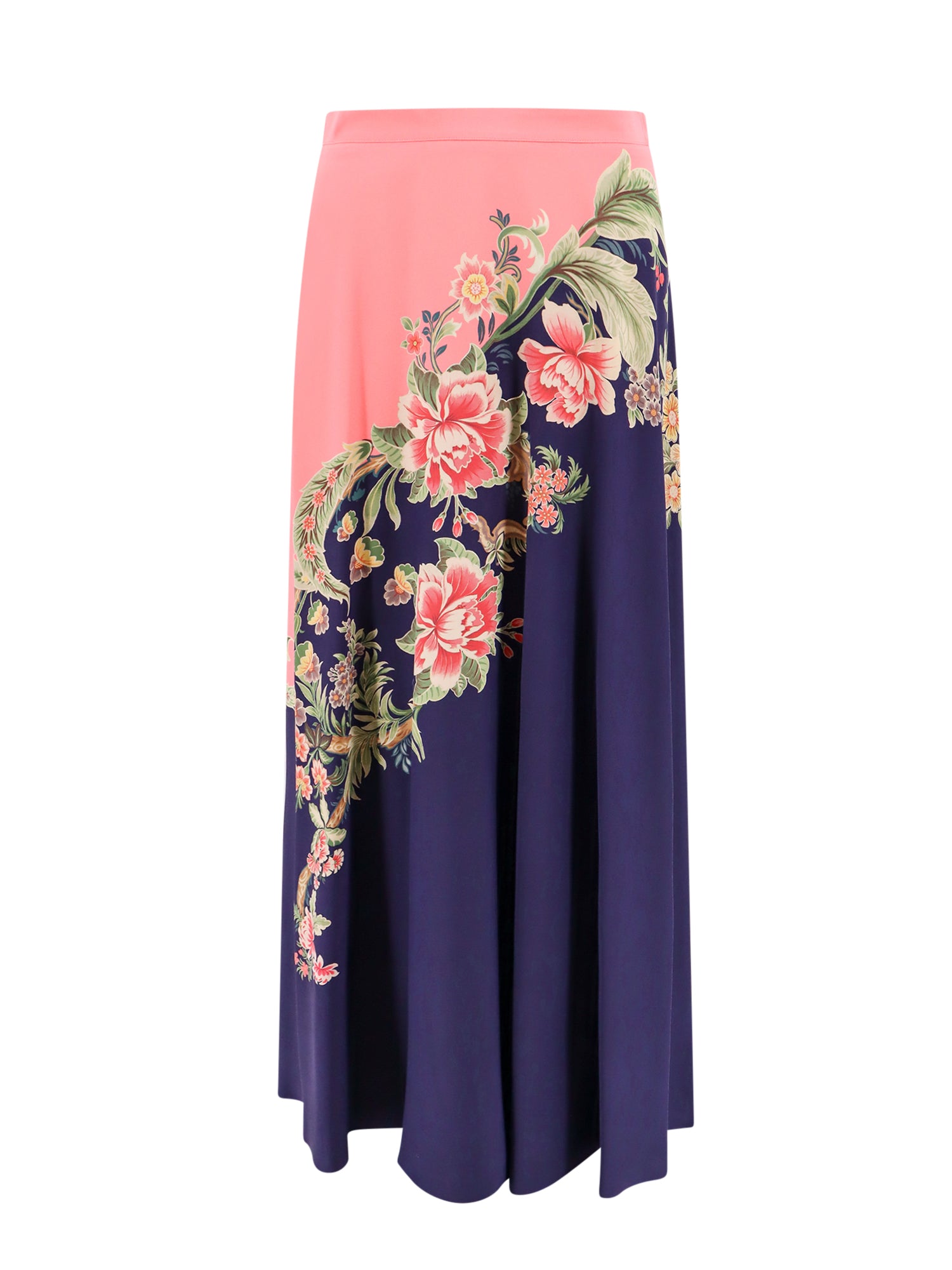 Etro Skirts Blue Seta