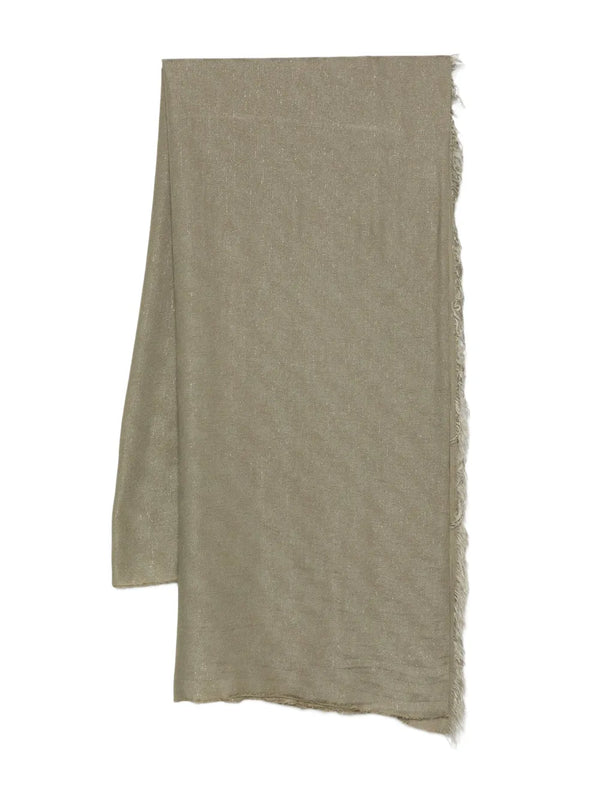 Peserico Modal 50% scarf in green