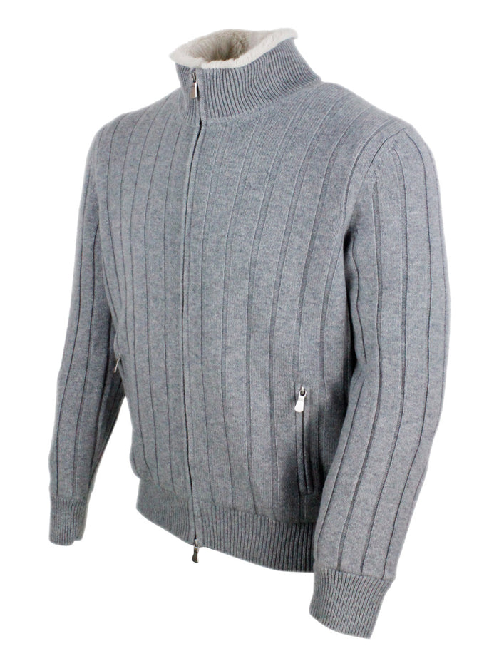 Barba Napoli Jackets Grey 100ws