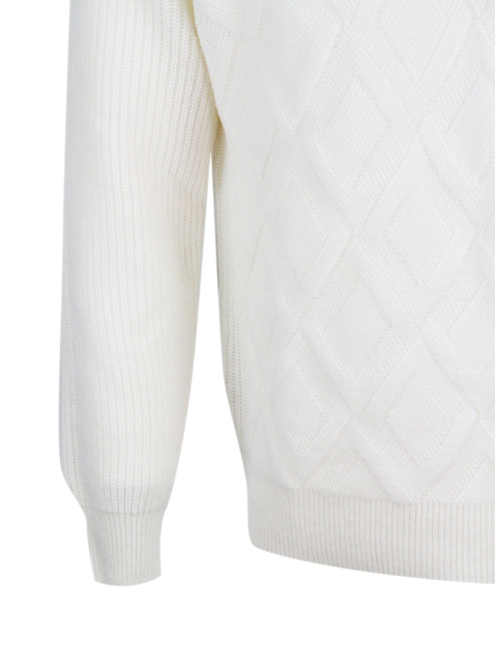 Barba Napoli Sweaters White 100wv