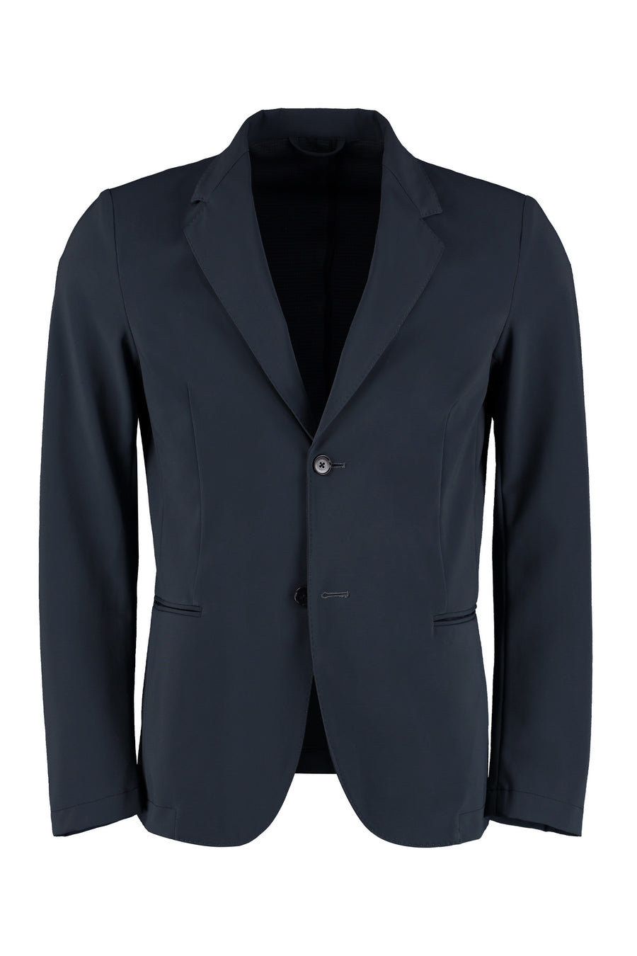 Jacket Single-Breasted Two-Button Anthracite Polyamide Suit & Dinner