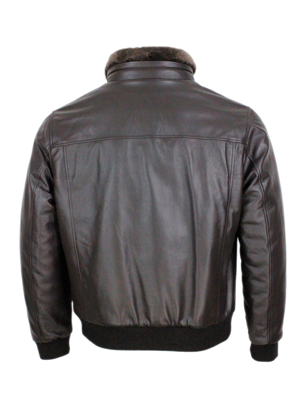 Moorer Jackets Dark Brown 100le
