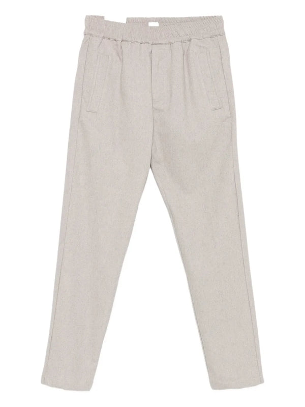 Eleventy Wool 90% trousers in beige