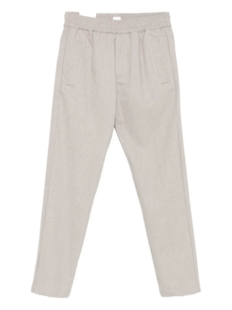 Eleventy Wool 90% trousers in beige