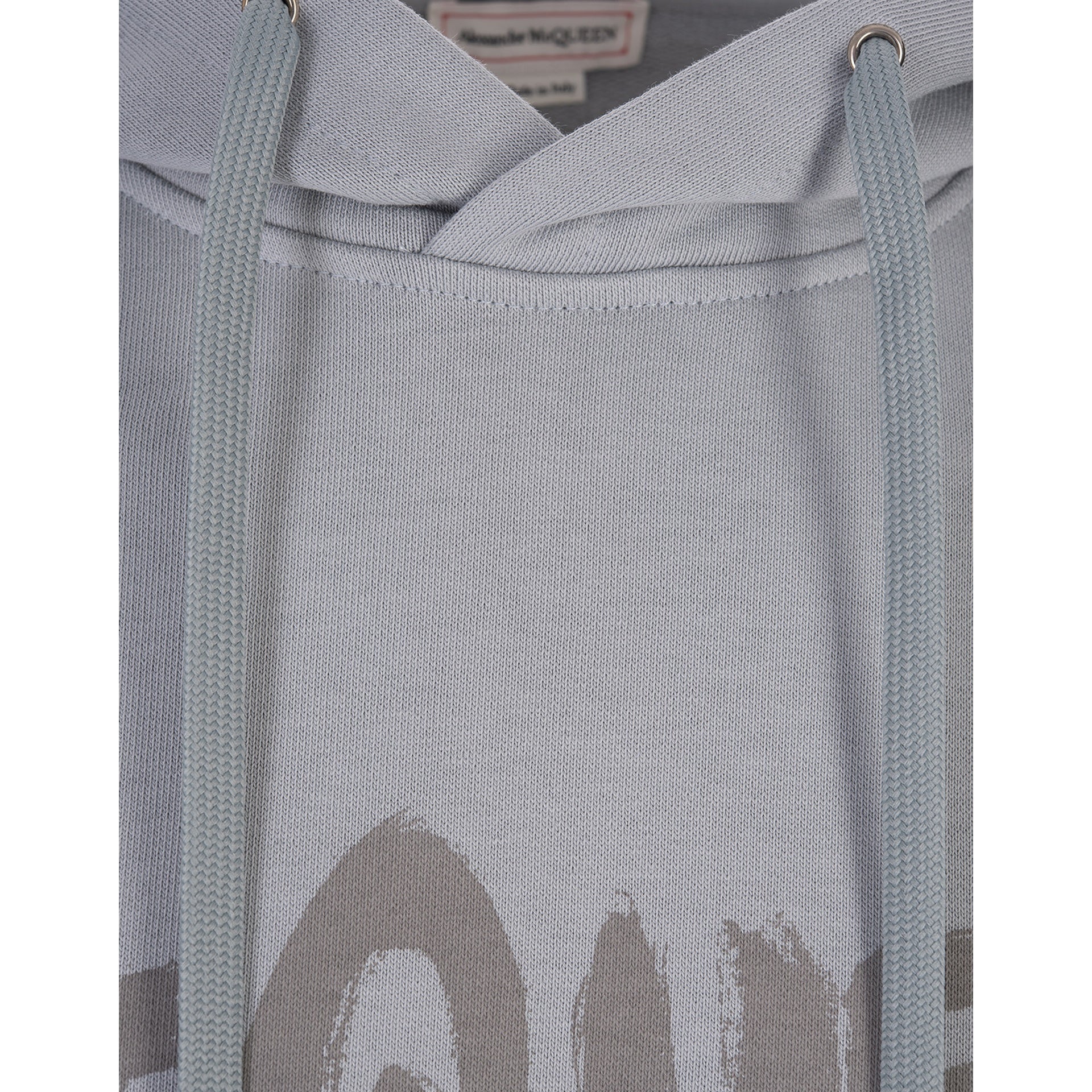 Hoodie Sweatshirt Gray Cotton