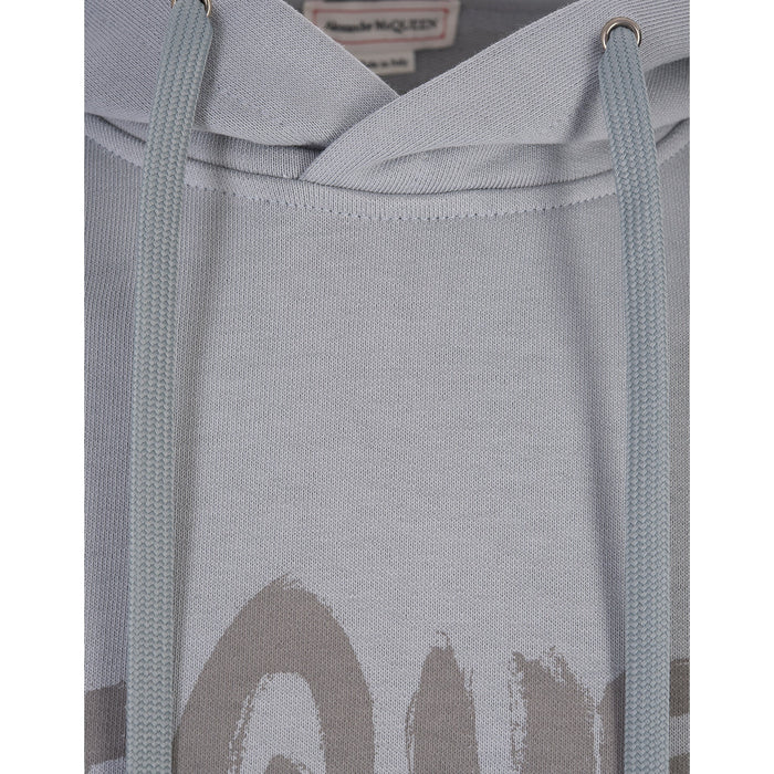 Hoodie Sweatshirt Gray Cotton