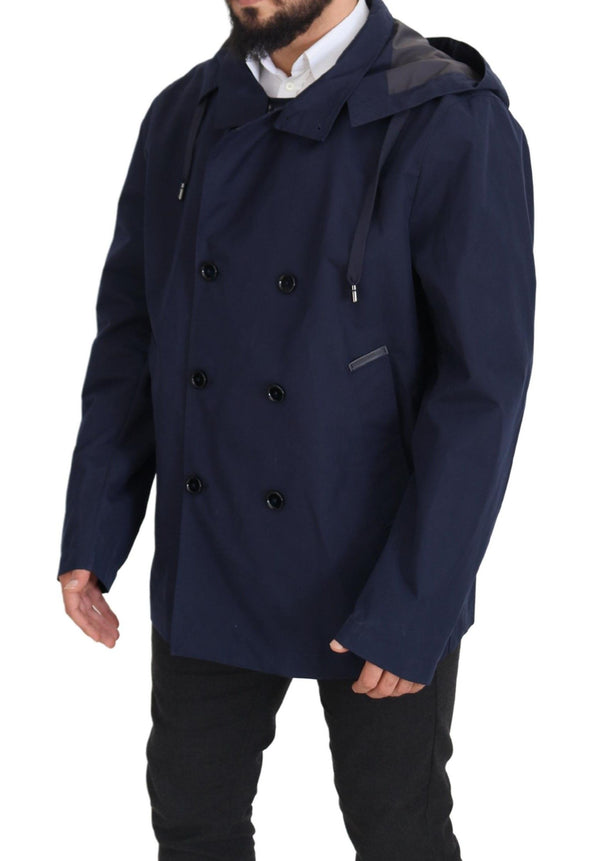 Dolce & Gabbana 100% Polyester coat in navy