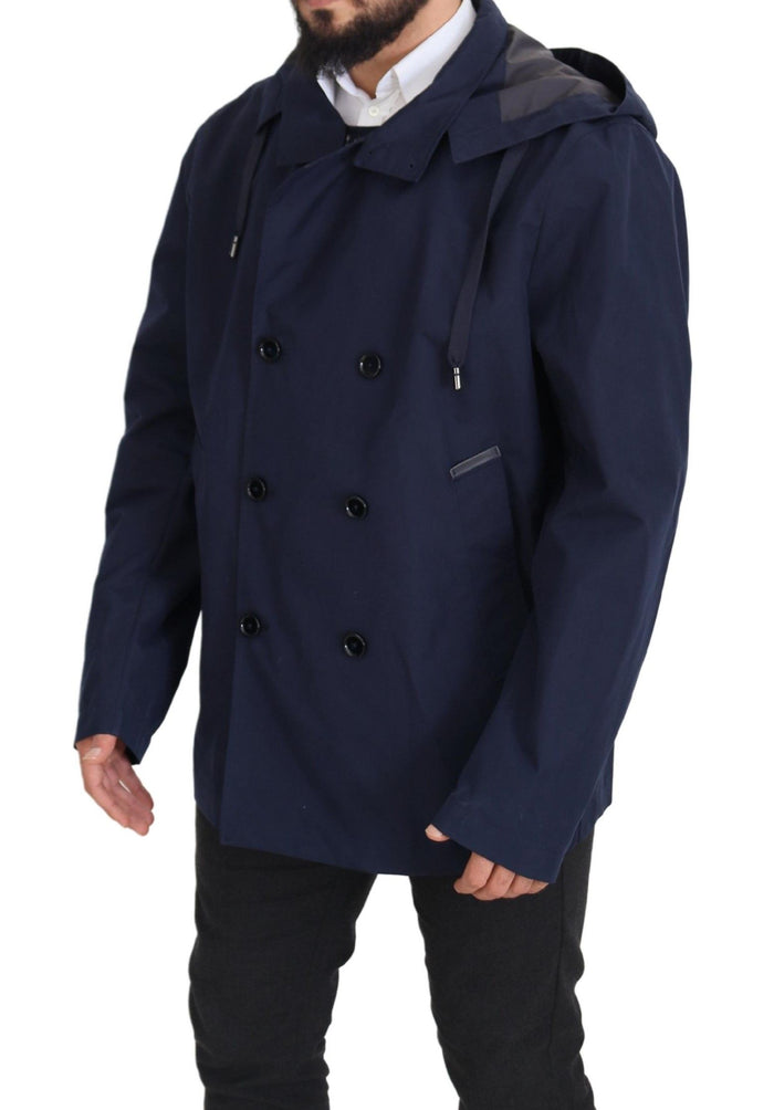 Dolce & Gabbana 100% Polyester coat in navy