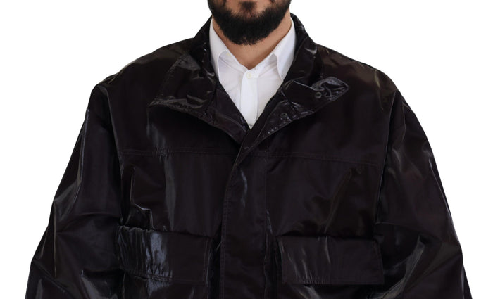 Dolce & Gabbana 100% Nylon; Lining: 64% Polyester jacket in burgundy — view 2