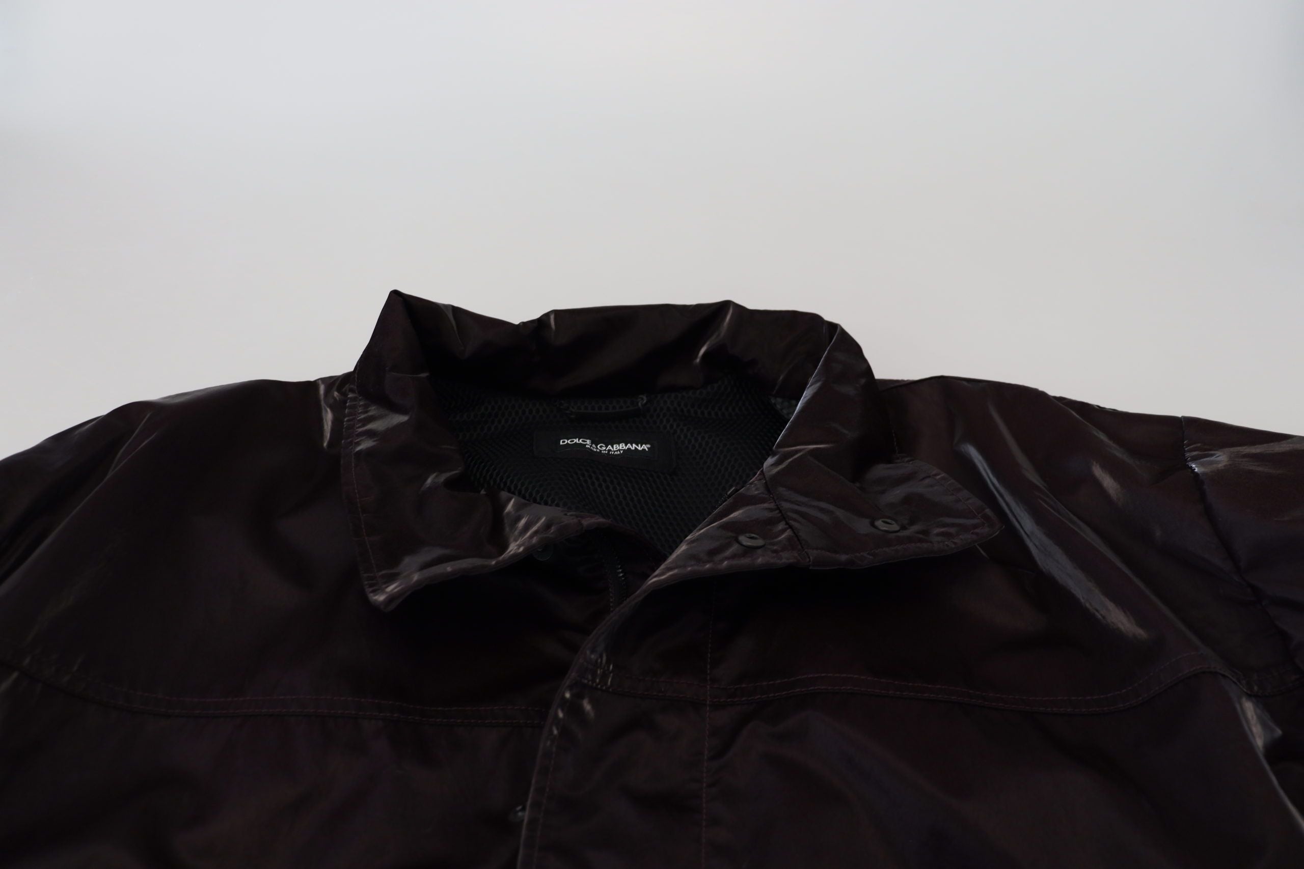 Dolce & Gabbana 100% Nylon; Lining: 64% Polyester jacket in burgundy — view 5