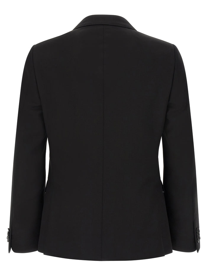 Mohair wool dress Black Suits