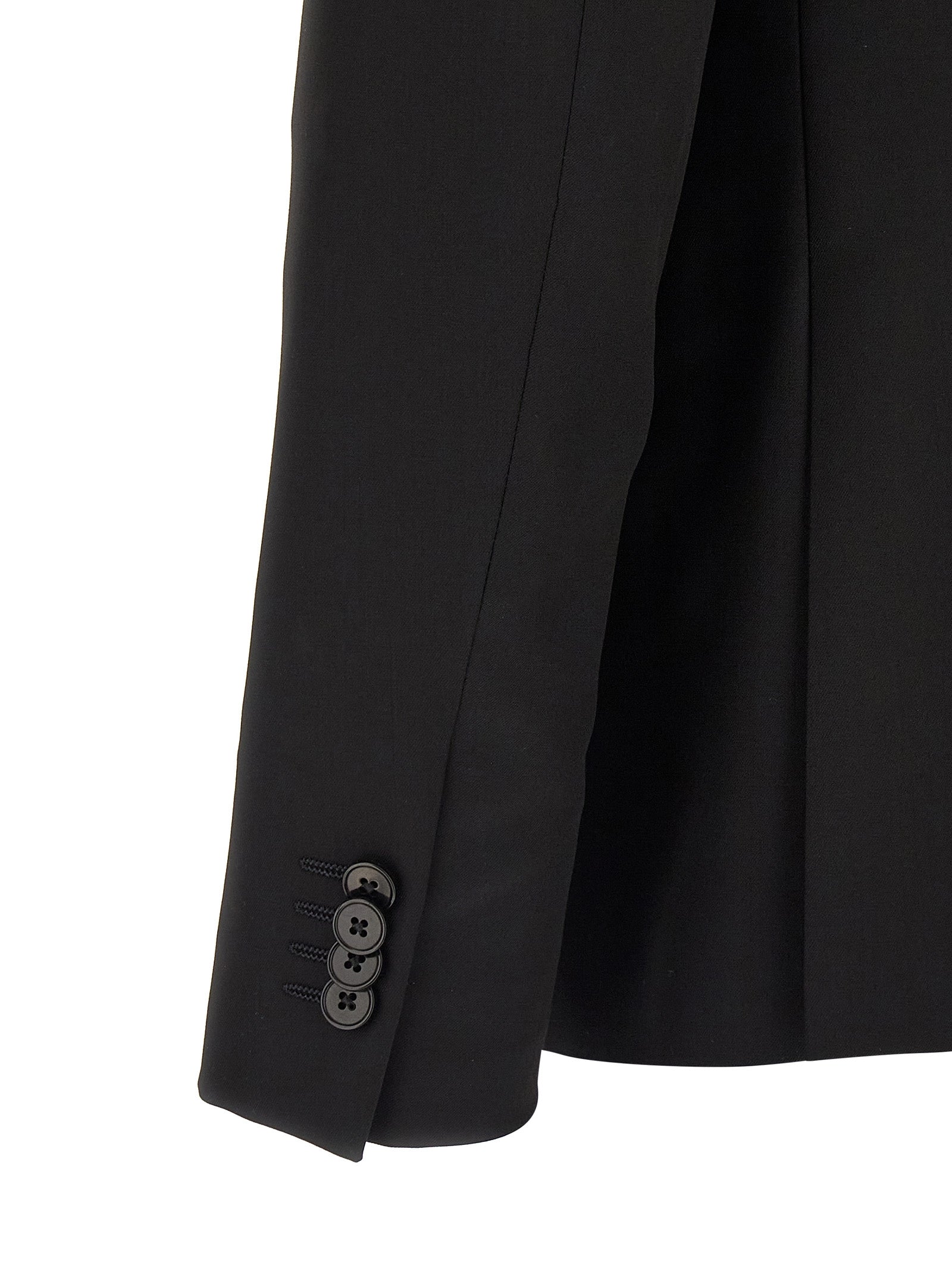 Mohair wool dress Black Suits