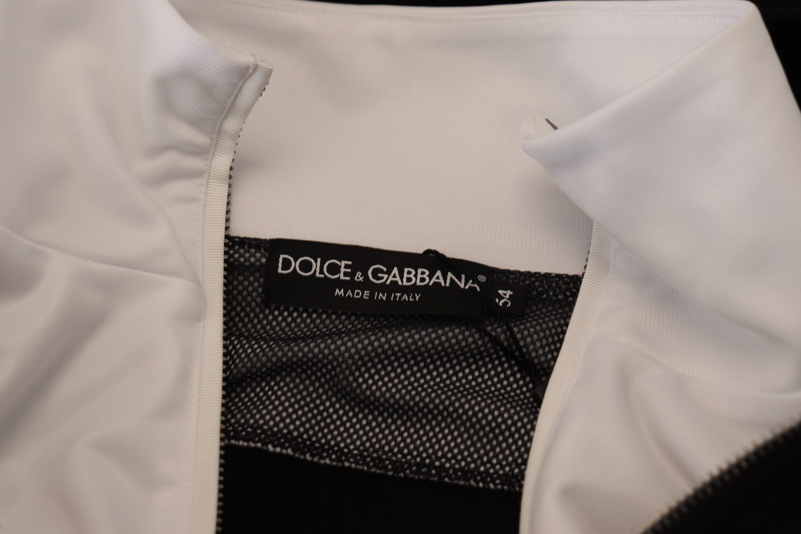 Dolce & Gabbana 100% Polyester (exterior) jacket in black — view 2