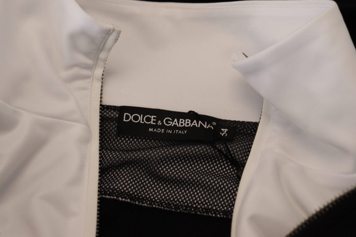 Dolce & Gabbana 100% Polyester (exterior) jacket in black — view 2