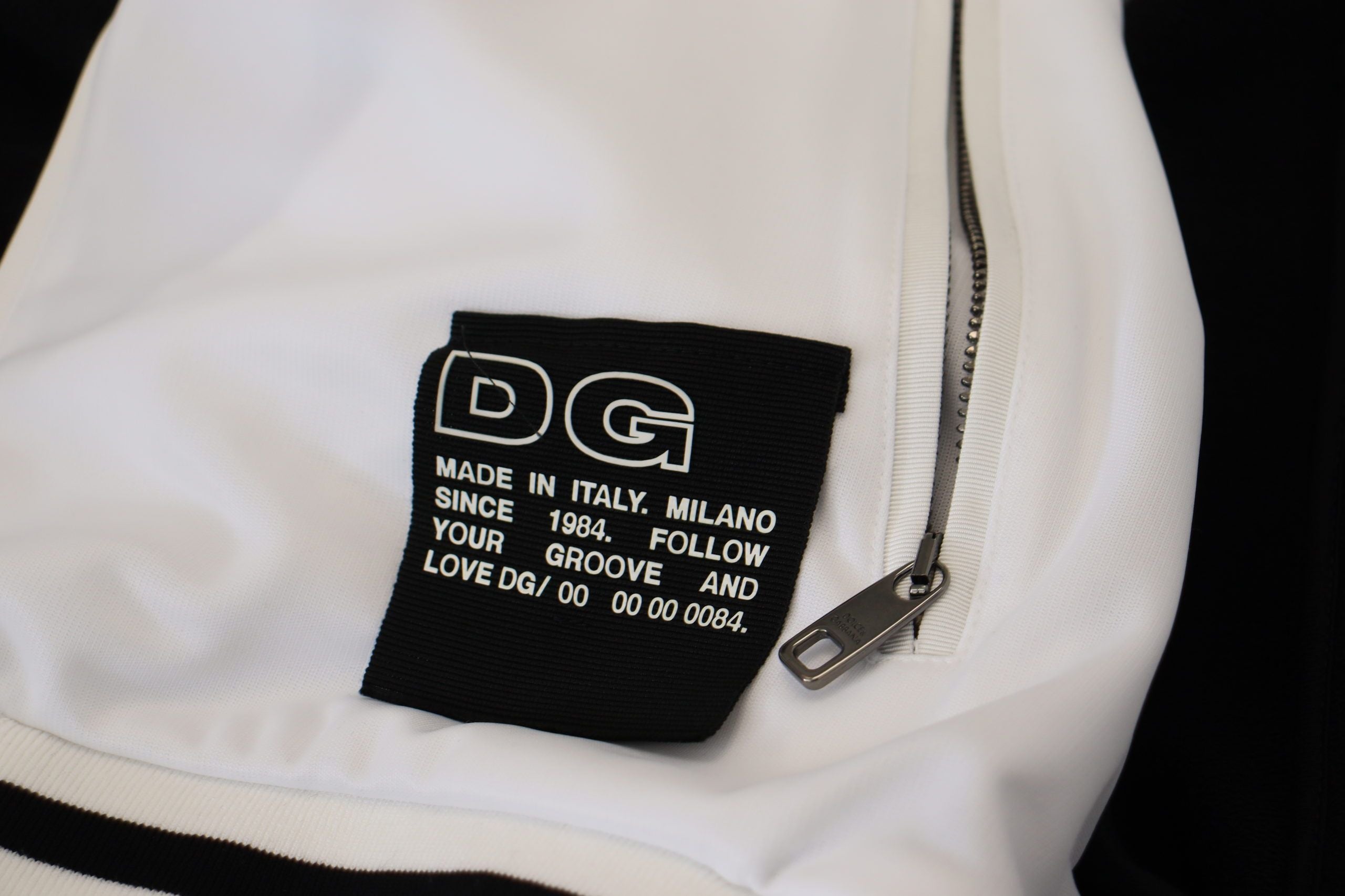 Dolce & Gabbana 100% Polyester (exterior) jacket in black — view 4