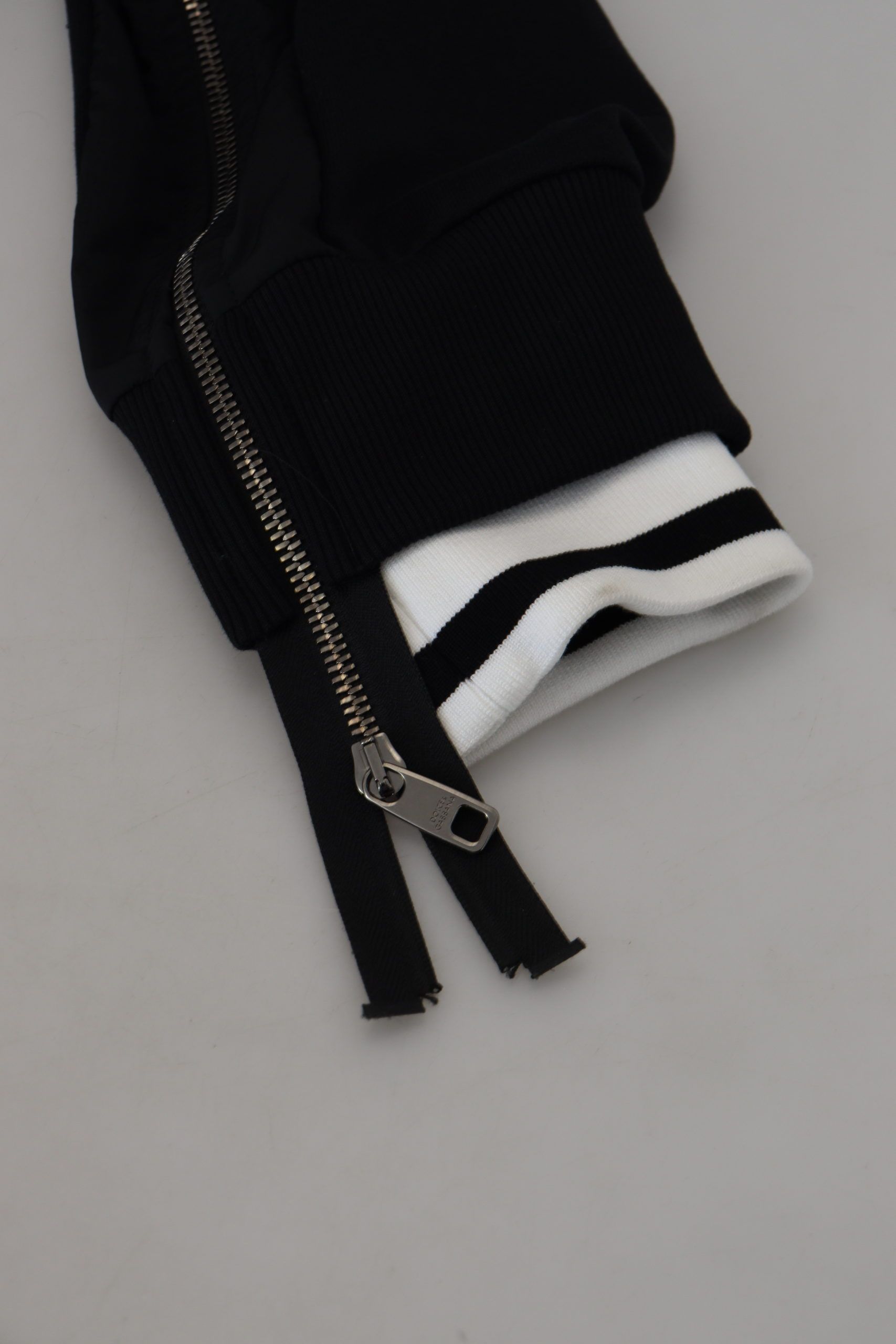 Dolce & Gabbana 100% Polyester (exterior) jacket in black — view 5