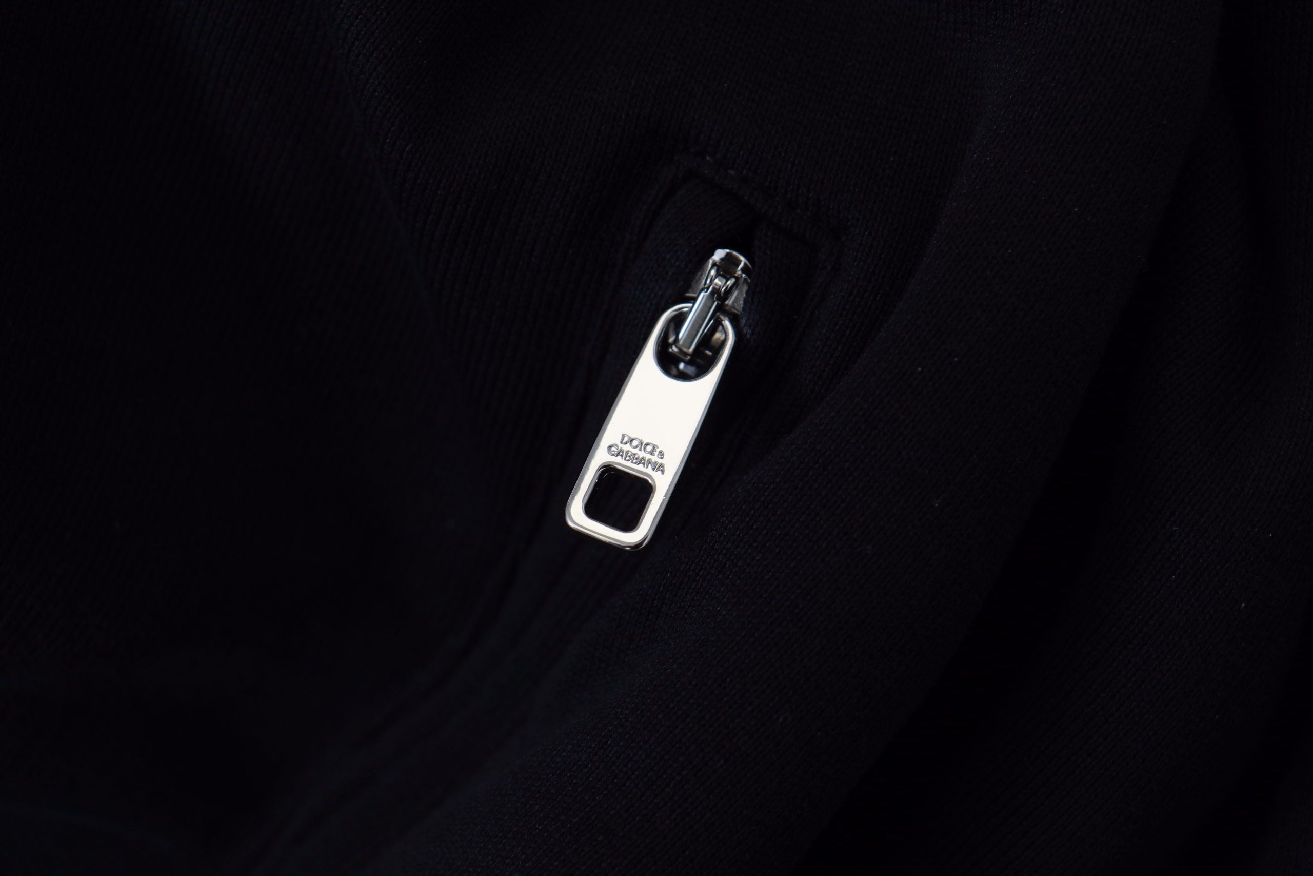 Dolce & Gabbana 100% Polyester (exterior) jacket in black — view 7
