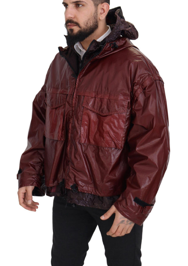 Dolce & Gabbana 100% Cotton jacket in burgundy