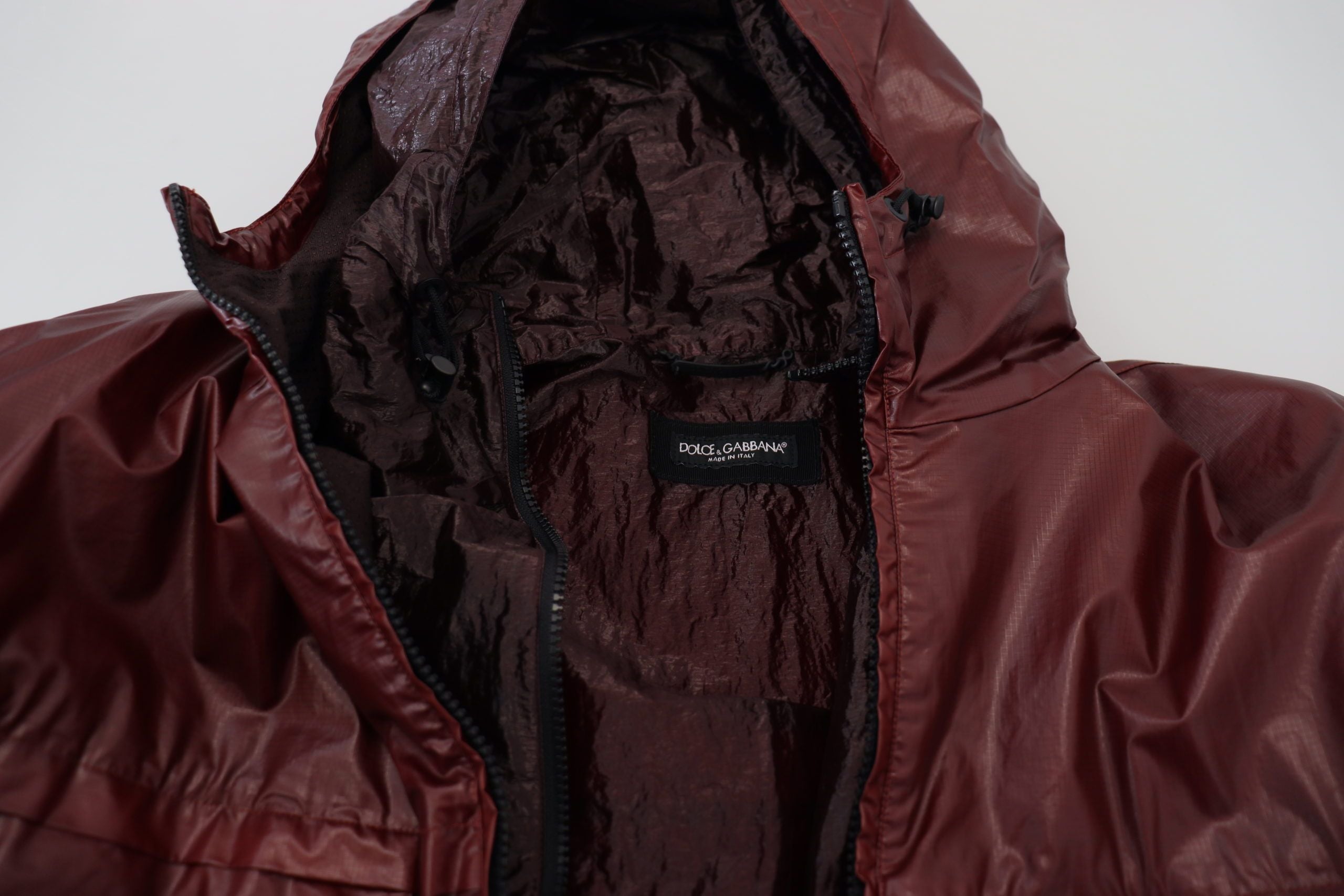 Dolce & Gabbana 100% Cotton jacket in burgundy — view 7