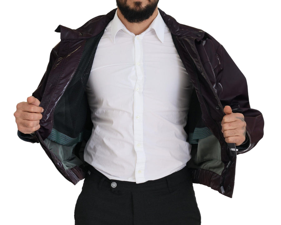 Dolce & Gabbana 100% Nylon; Lining: 64% Polyester jacket in purple