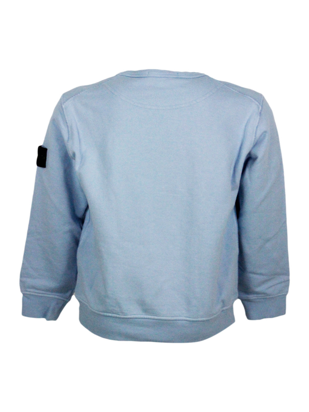 Stone Island Sweaters Light Blue 100co