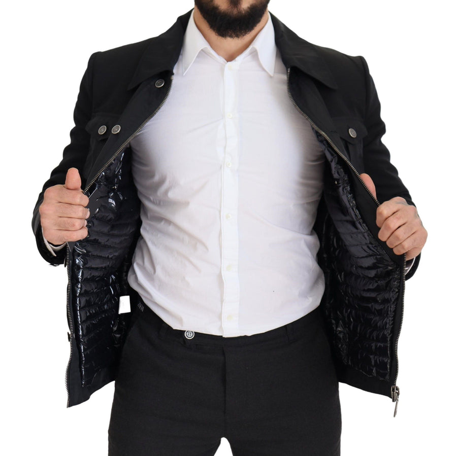 Dolce & Gabbana 50% Virgin Wool blazer in black