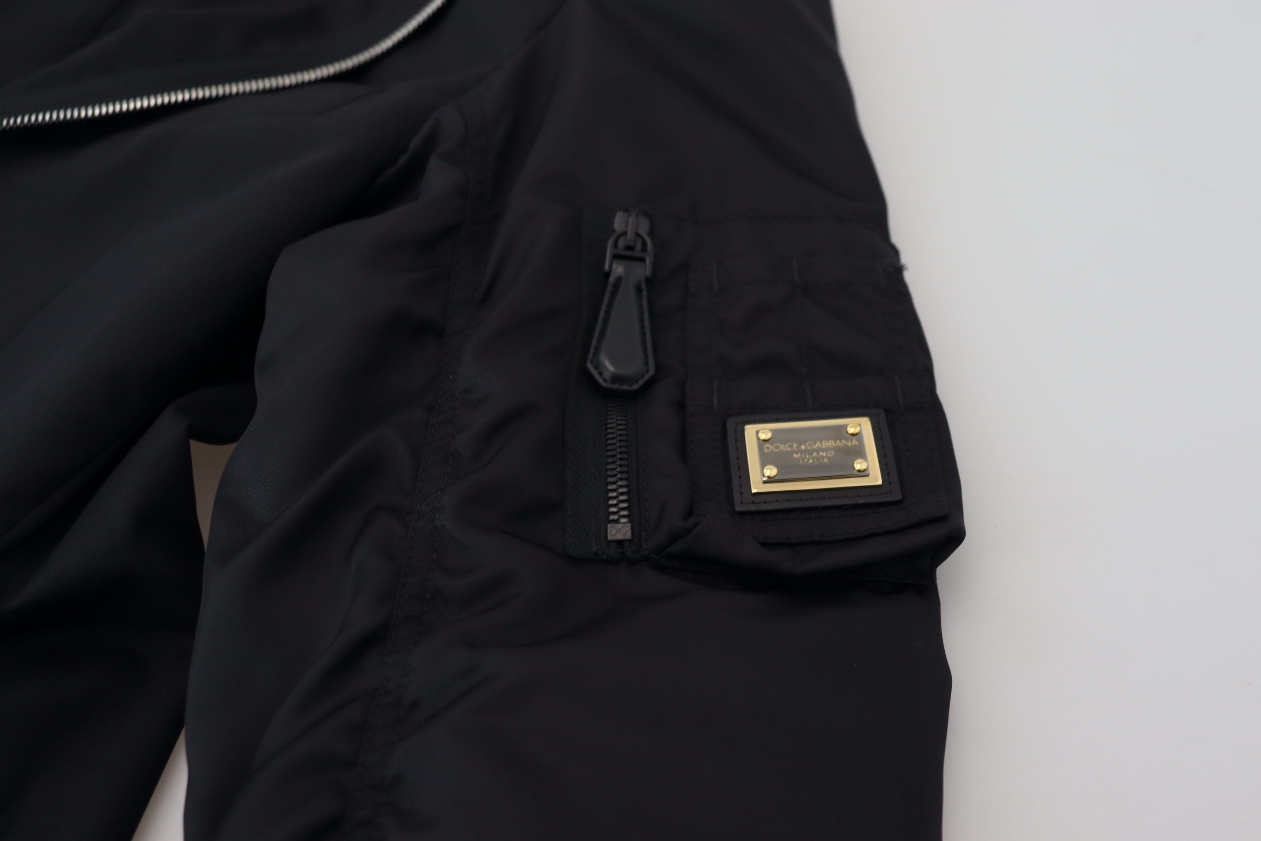 Dolce & Gabbana 99% Virgin Wool jacket in black — view 2