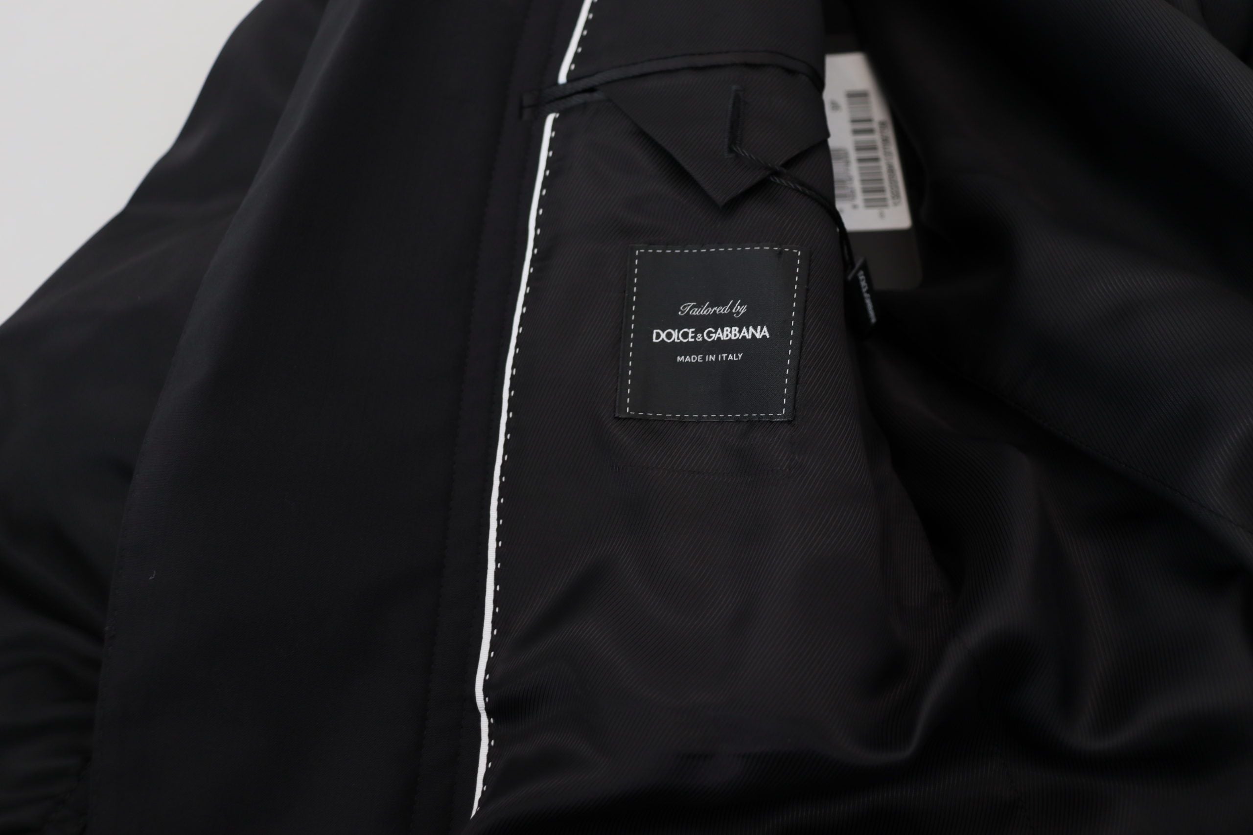 Dolce & Gabbana 99% Virgin Wool jacket in black — view 3