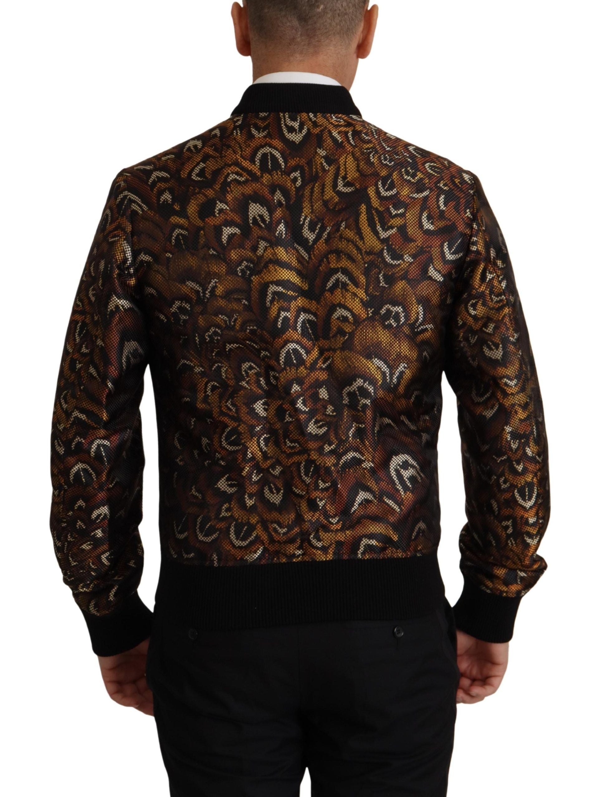 Dolce & Gabbana 100% Polyester jacket in brown