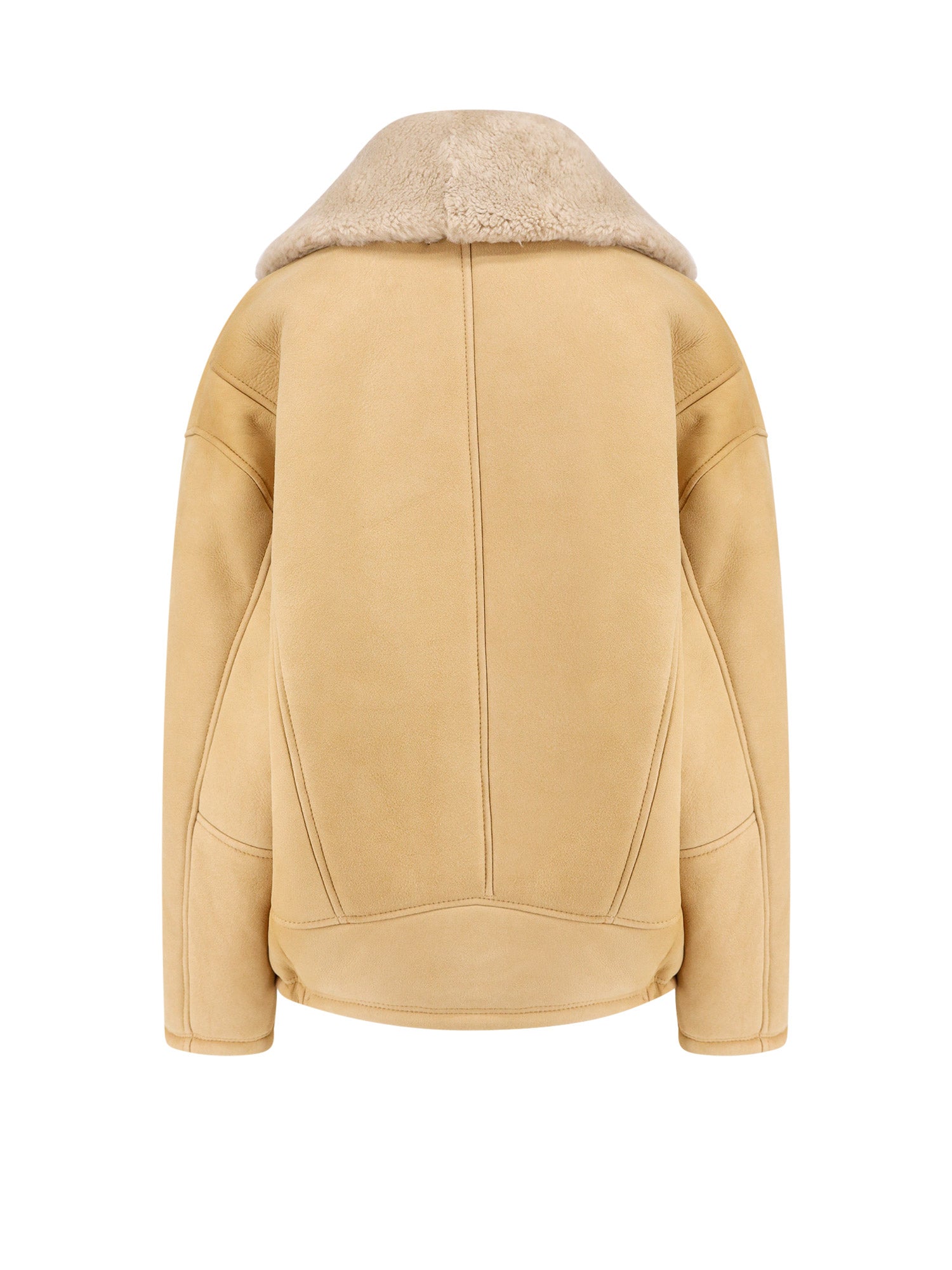 Golden Goose Jackets Beige Suede