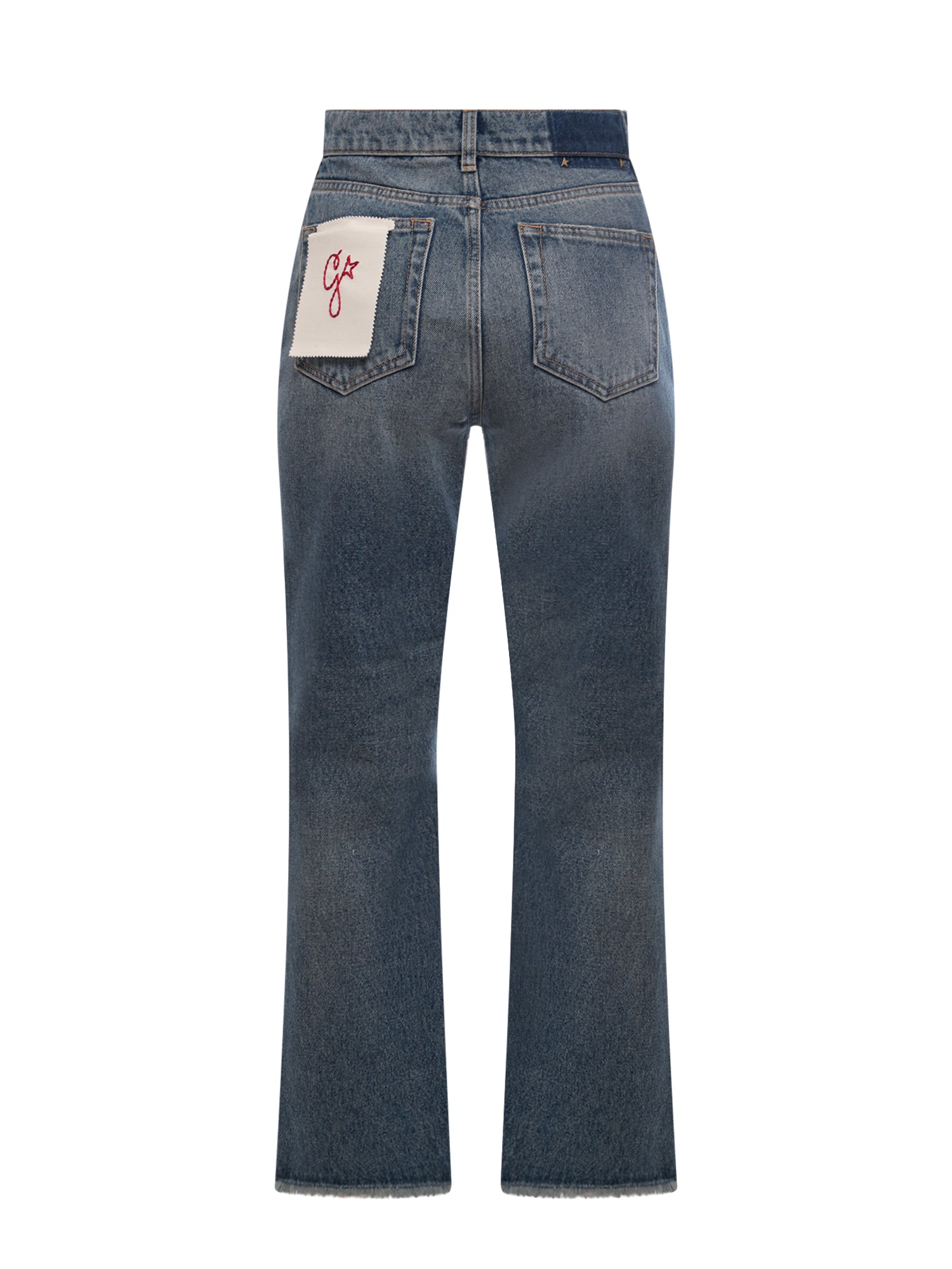 Golden Goose Jeans Blue Cotone