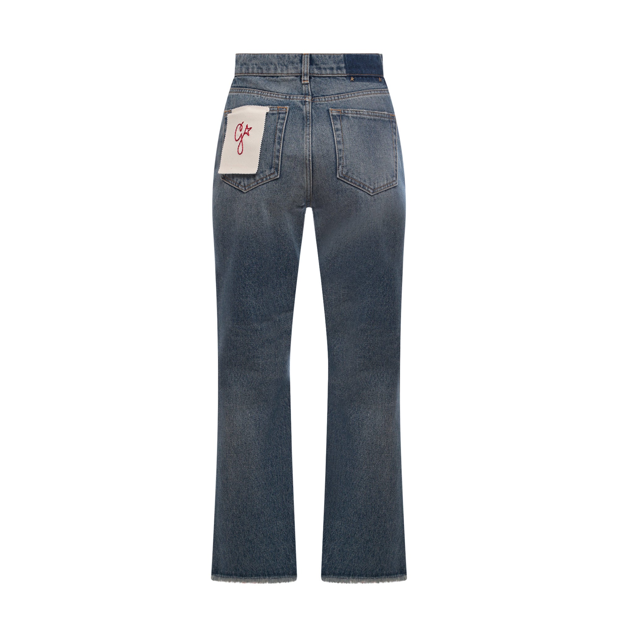 Golden Goose Jeans Blue Cotone