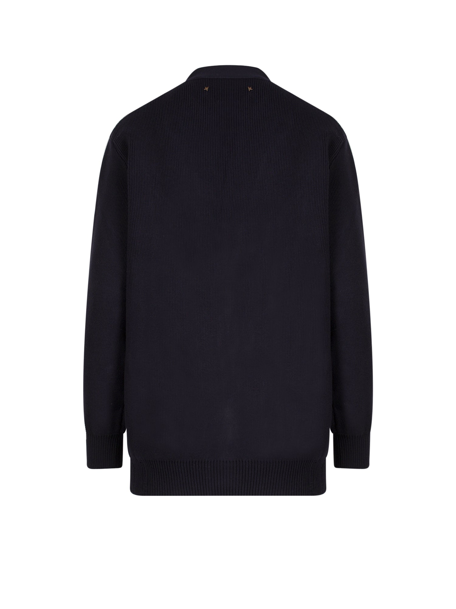 Golden Goose Sweaters Blue Cotone Poliammide Elastan