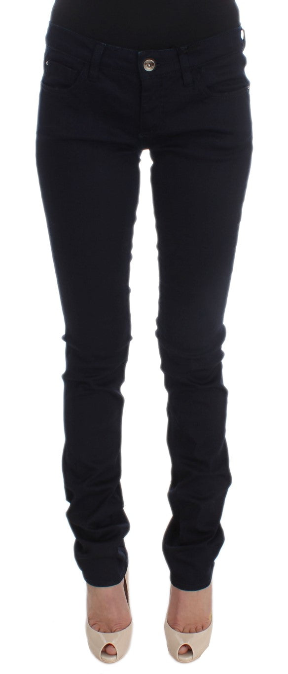 Costume National 74% Cotton jeans in navy