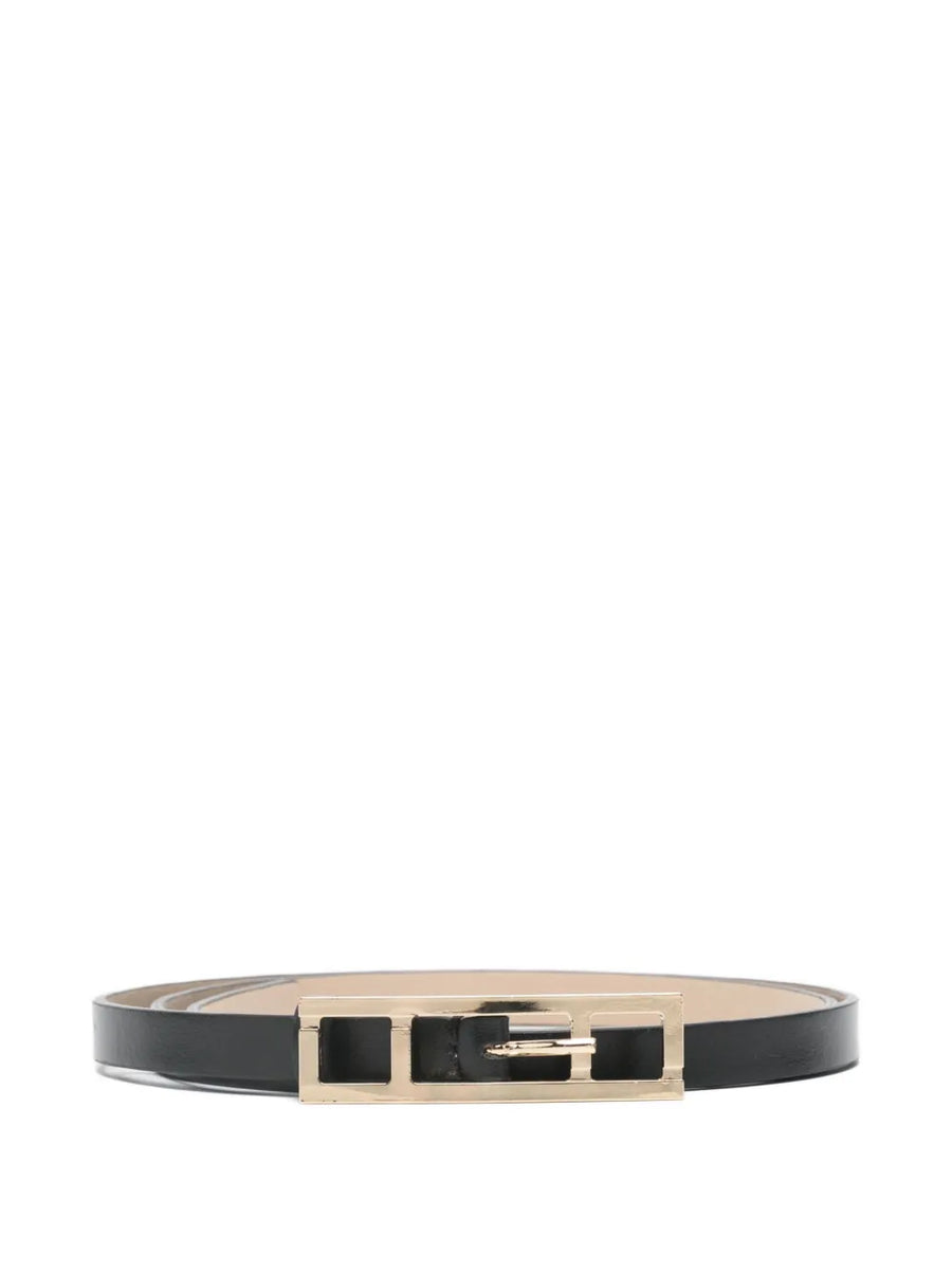 Fabiana Filippi Outer: Calfskin 100% belt in black