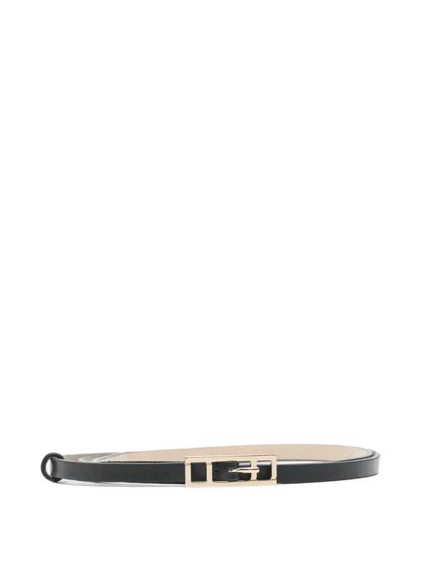 Fabiana Filippi Outer: Calfskin 100%; Lining: Leather 100% belt in black
