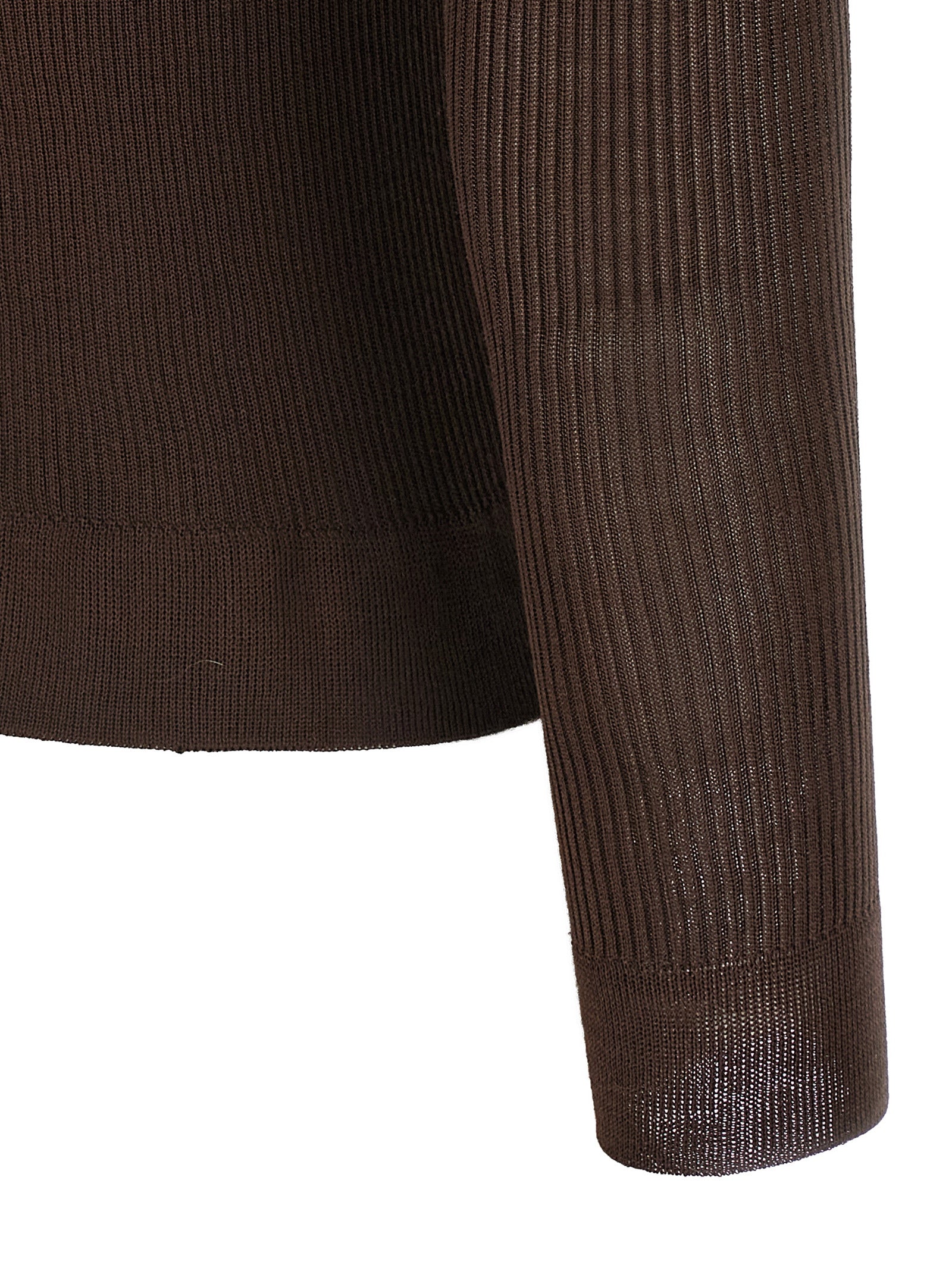 20 Silk sweater Brown Sweater, Cardigans