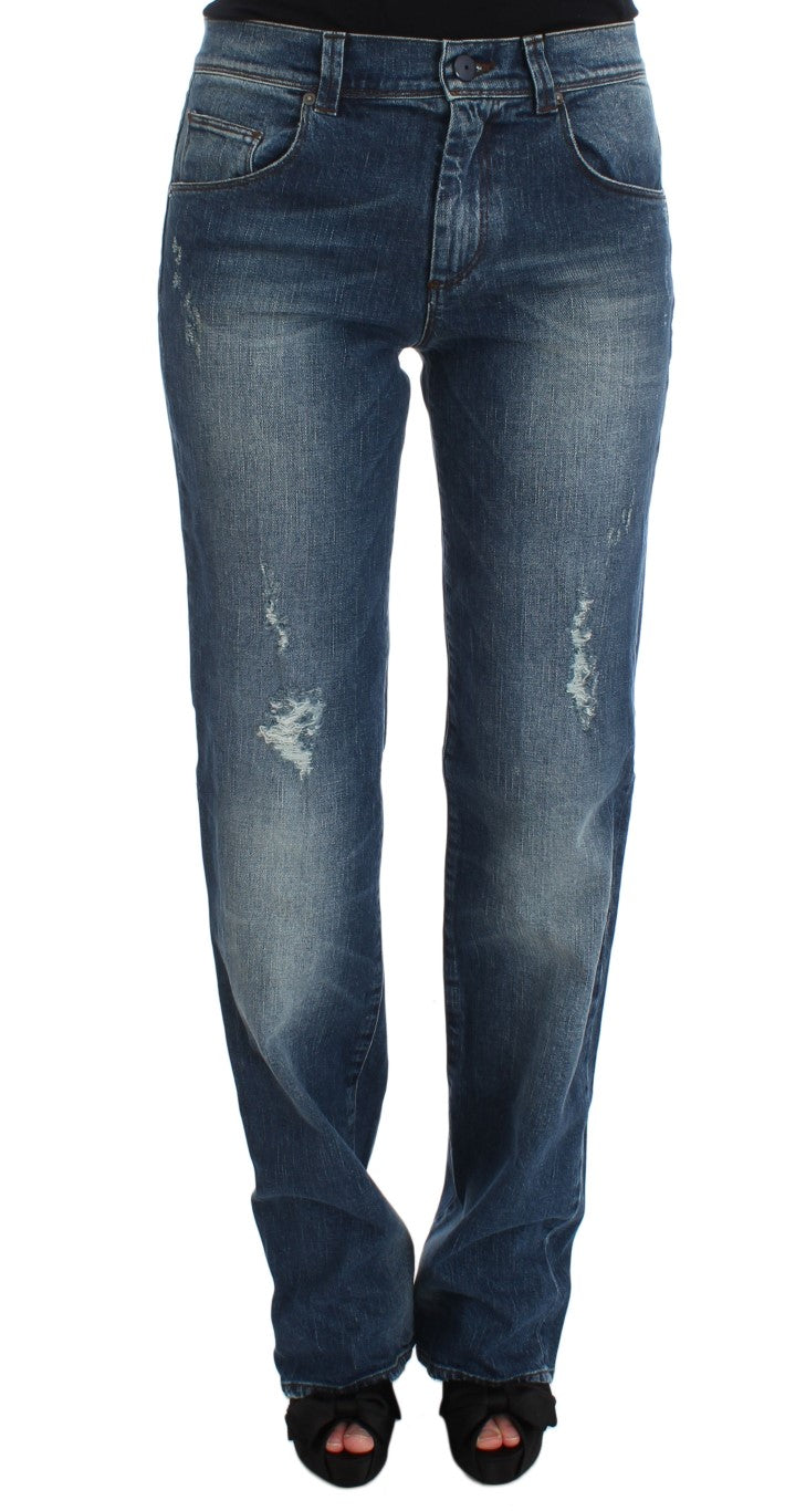 Ermanno Scervino 99% Cotton jeans in blue