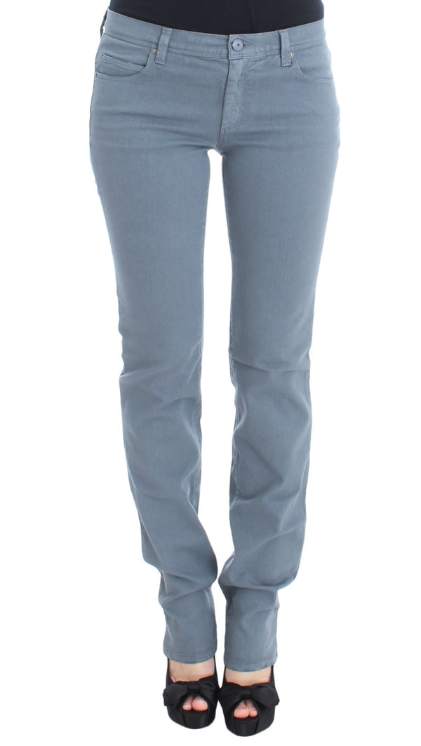 Ermanno Scervino 97% Cotton jeans in blue