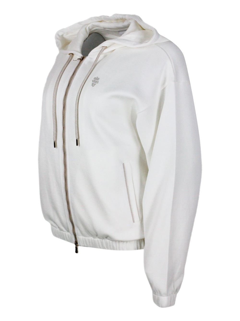 Eleventy Sweaters White 98co 2pa