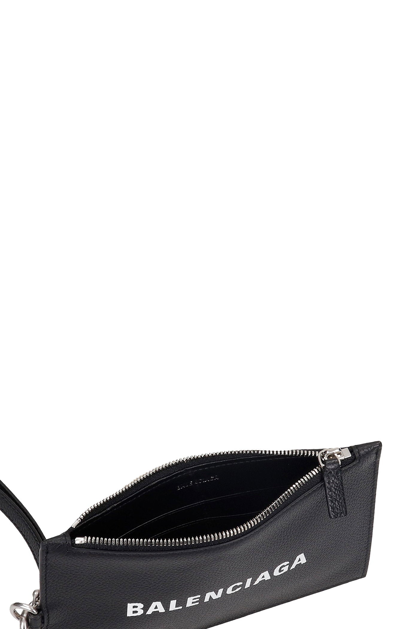 Wallet In Black Leather Accessori